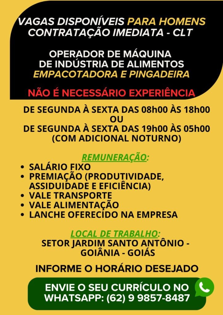 Operadores de Máquinas